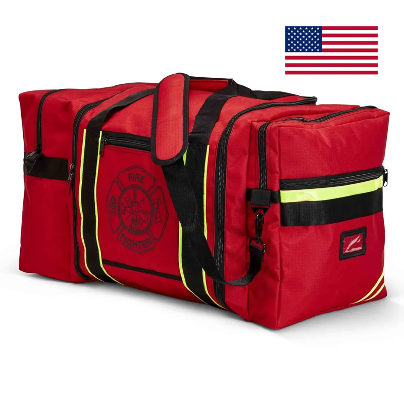 Firefighter Jumbo Turnout Gear Bag: 