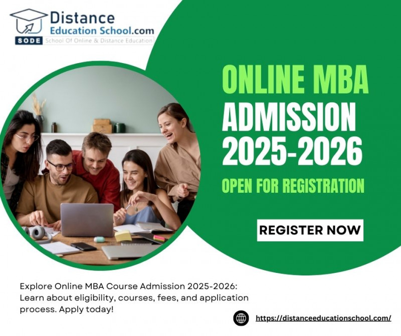 Online MBA Course Admission 2025: 