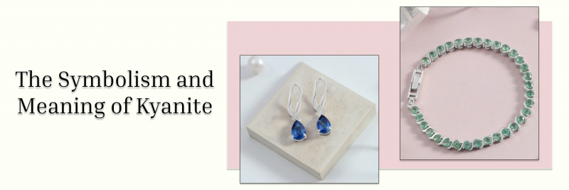 Emerald Serenity: Green Kyanite Gemstone Jewelry: 
