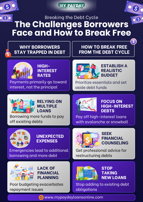 Breaking the Debt Cycle: Understanding Borrower Struggles and Solutions: 