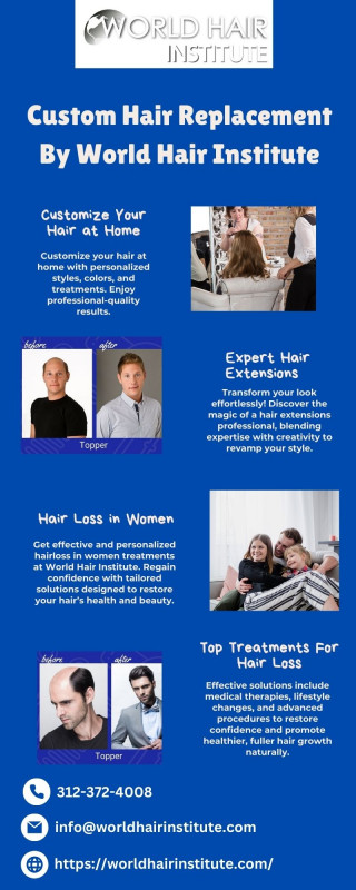 Custom Hair Replacement By World Hair Institute: 