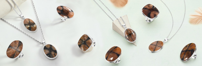 Chiastolite Jewelry: A Symbol of Protection and Balance: 