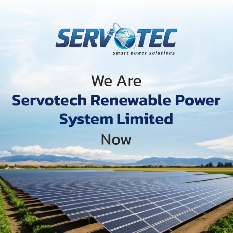 Servotech Power Systems Ltd. is Now Servotech Renewable Power System Ltd.: 