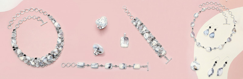 Nature's Art: Stunning Dendritic Agate Jewelry: 