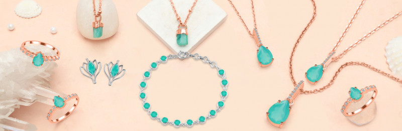 Sophisticated Green Onyx Jewelry: A Touch of Timeless Grace: 