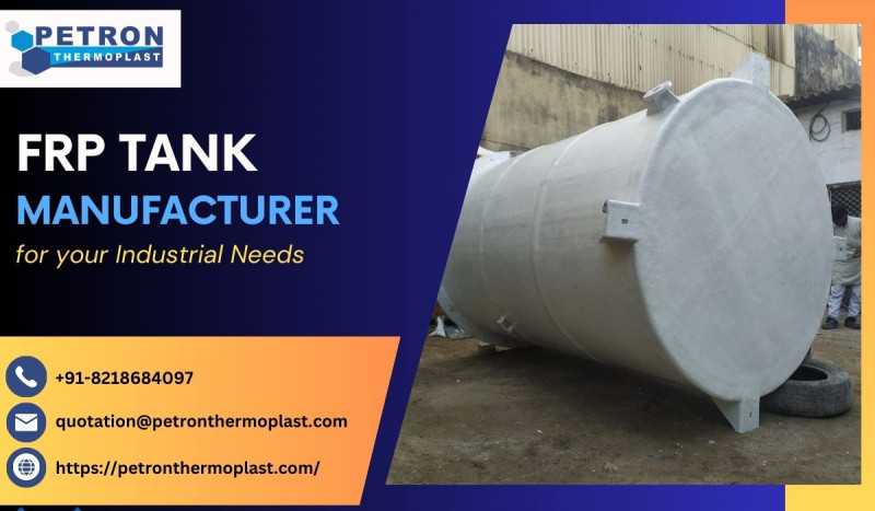 Best FRP Tank Manufacturer for your Industrial Needs: 