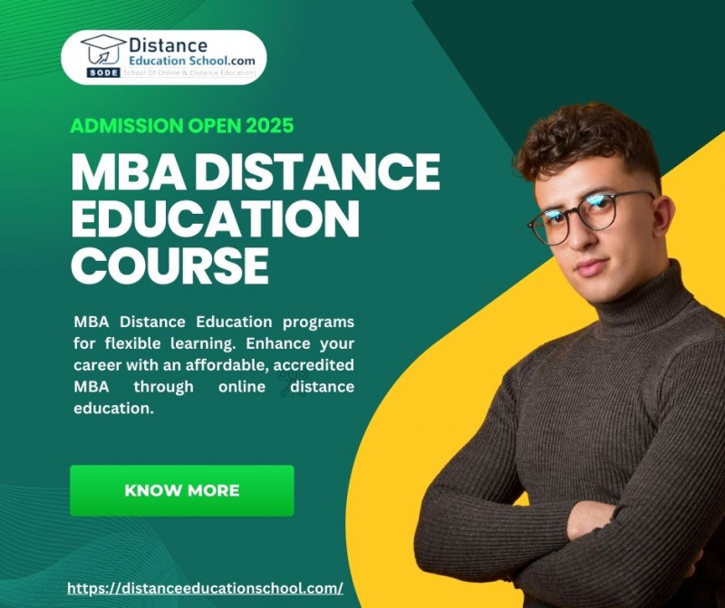 MBA Distance Education 2025 Admission