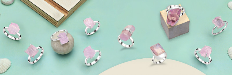 Kunzite Jewelry: Radiant Elegance in Every Piece: 
