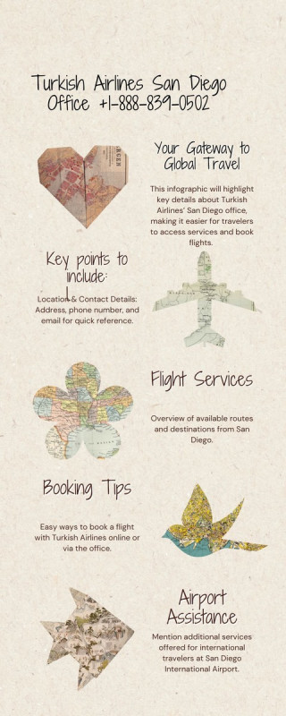 Turkish Airlines San Diego Office +1-888-839-0502: 