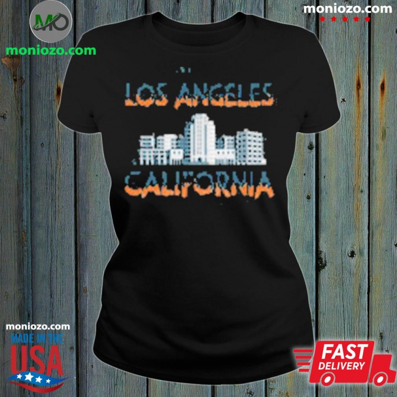 Official Pray For Los Angeles California Long Sleeve T-Shirt: 