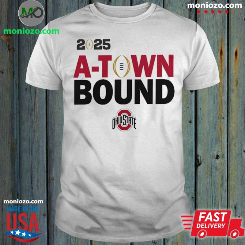 Official Ohio State Buckeyes College Football Playoff 2025 Cotton Bowl Champions T-shirt: 