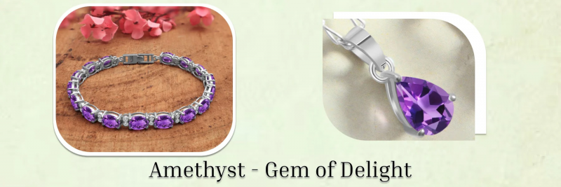 Amethyst Jewelry: Timeless Elegance in Every Hue of Purple: 