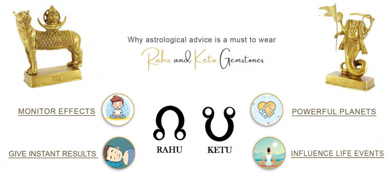 Why is Astrological Advice a Must to Wear Rahu and Ketu Gemstones?: 