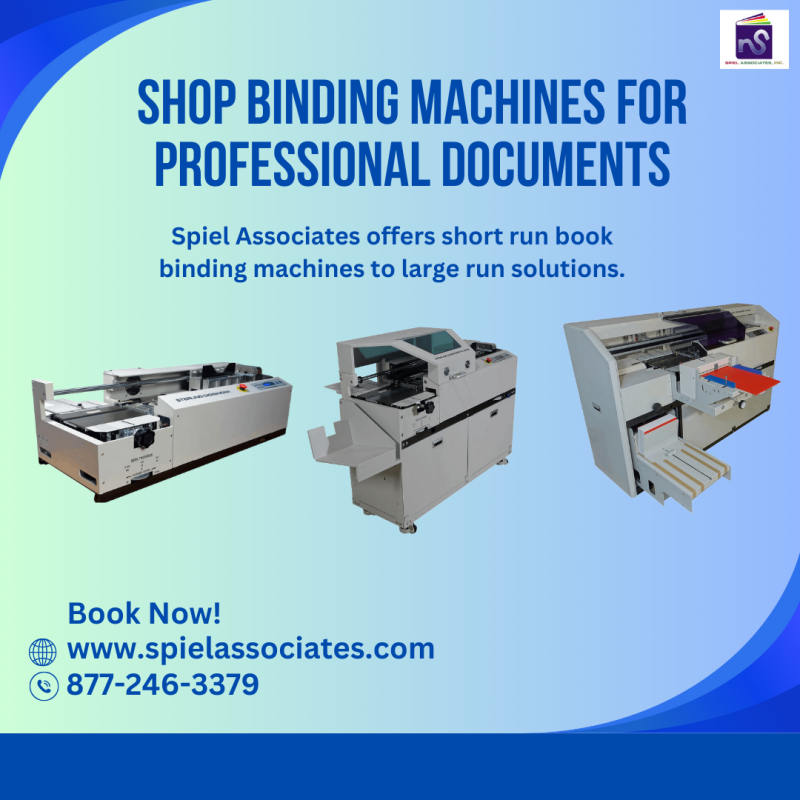 Binder Equipment and Binder Supplies - Spiel Associates: 