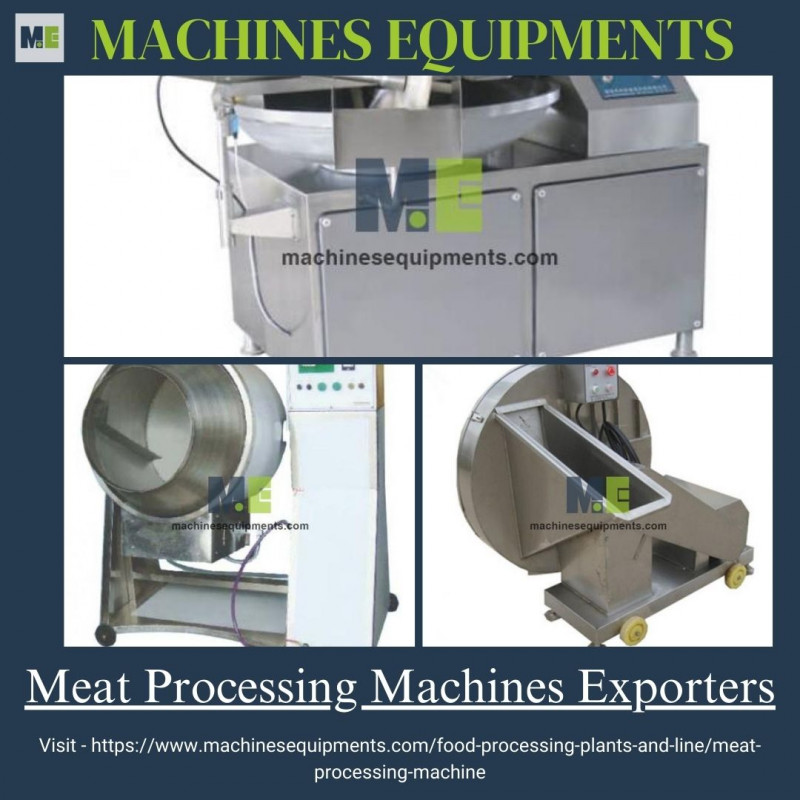 Meat Processing Machines Exporters: 