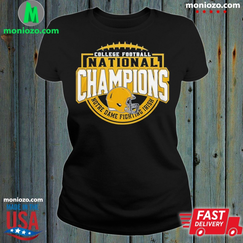 Official College Football Notre Dame 2025 National Champions Shirt: 