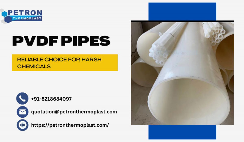 PVDF Pipes - Reliable Choice for Harsh Chemicals: 