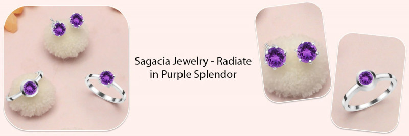 Embrace The Magical Sparkle of Amethyst Rings With Sagacia: 
