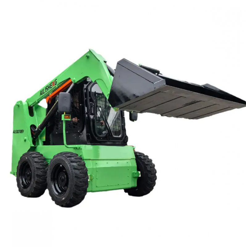 Maximize Efficiency with AILISHENG's Advanced Electric Mini Skid Steer Loader: 