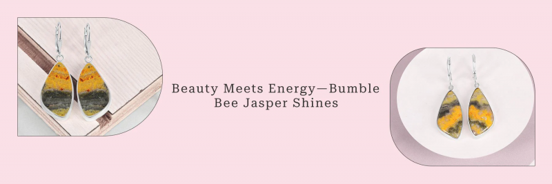 Exploring the Enchantment of Bumble Bee Jasper Jewelry: 