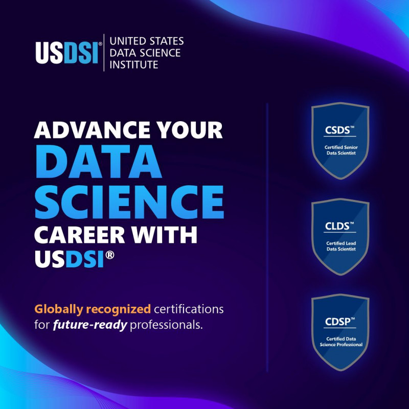 ADVANCE YOUR DATA SCIENCE CAREER WITH USDSI®: 