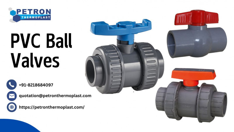 PVC Ball Valves - Improve Industrial Fluid Handling: 