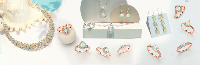 Opal Jewelry: Radiant Colors, Timeless Elegance: 