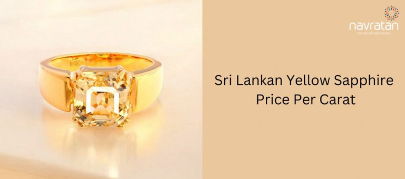 Sri Lankan Yellow Sapphire Price Per Carat: Know the Value: 