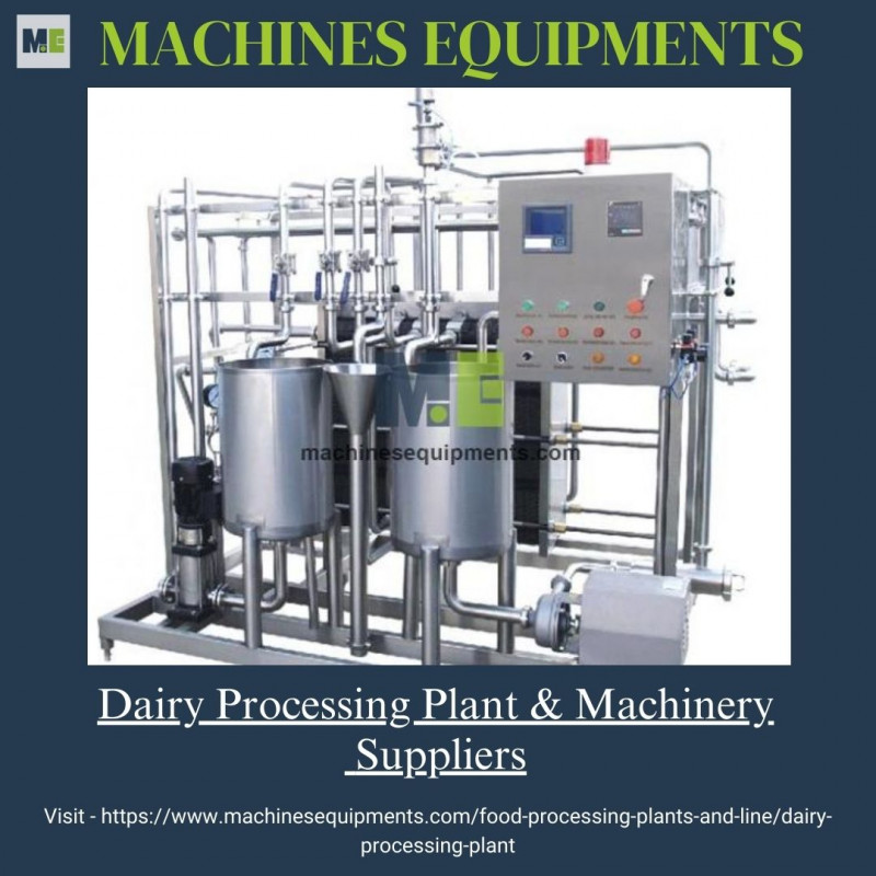 Dairy Processing Plant & Machinery Suppliers: 
