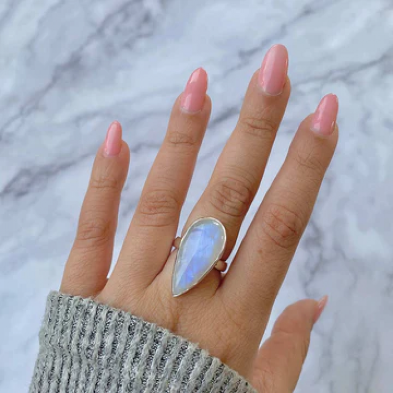 Timeless Elegance: Explore Our Moonstone Rings Collection: 