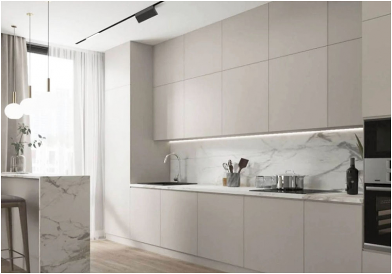 10 Stunning Backsplash Ideas for Cream Kitchen Cabinets: 