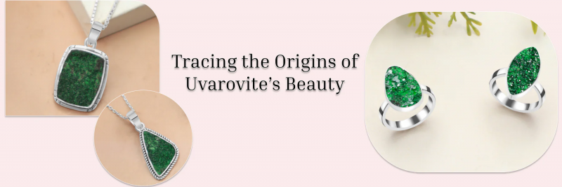 Emerald Spark: The Uvarovite Jewelry Collection: 