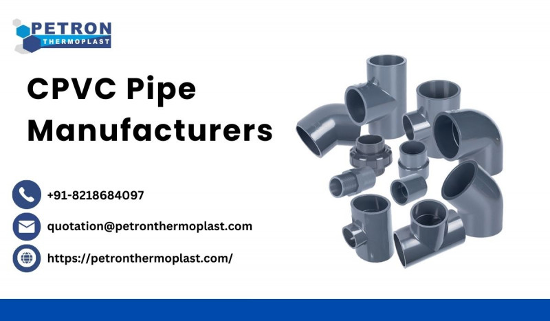 Reliable Industrial CPVC Pipe Manufacturers & Suppliers: 