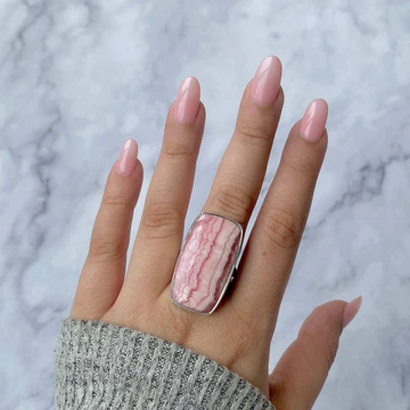 Elegant Rhodochrosite Rings: Symbol of Love, Passion, and Healing: 