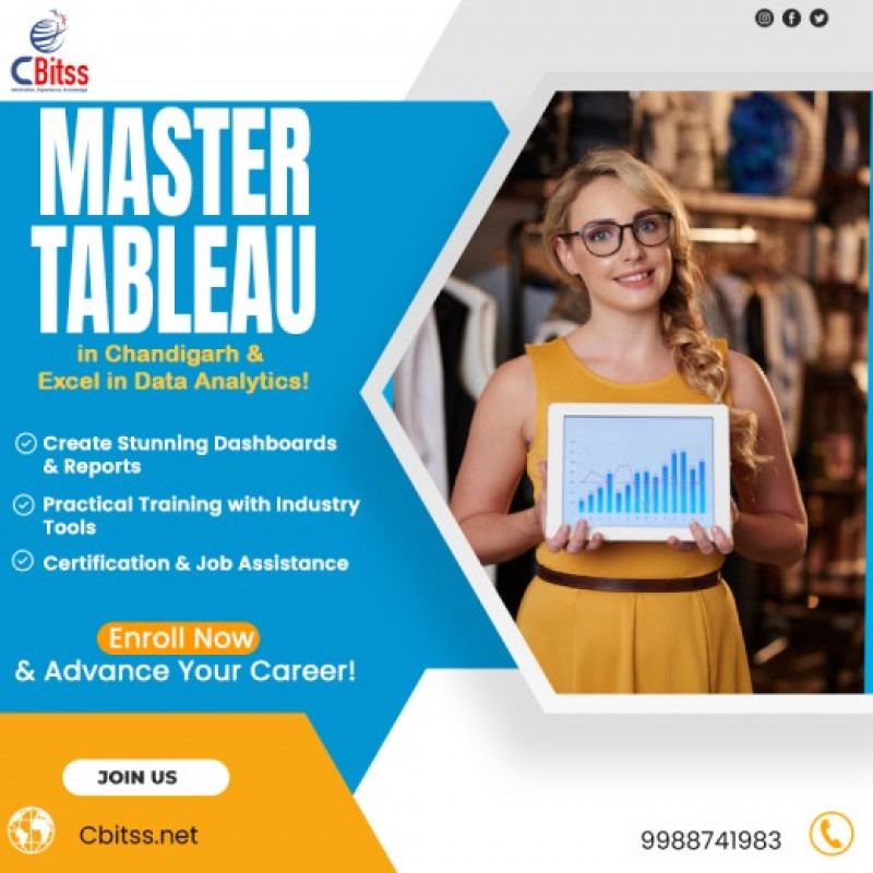 Best Tableau course in Chandigarh | CBitss Technologies: 