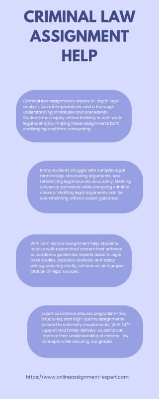 How to Get Effective Criminal Law Assignment Help: 