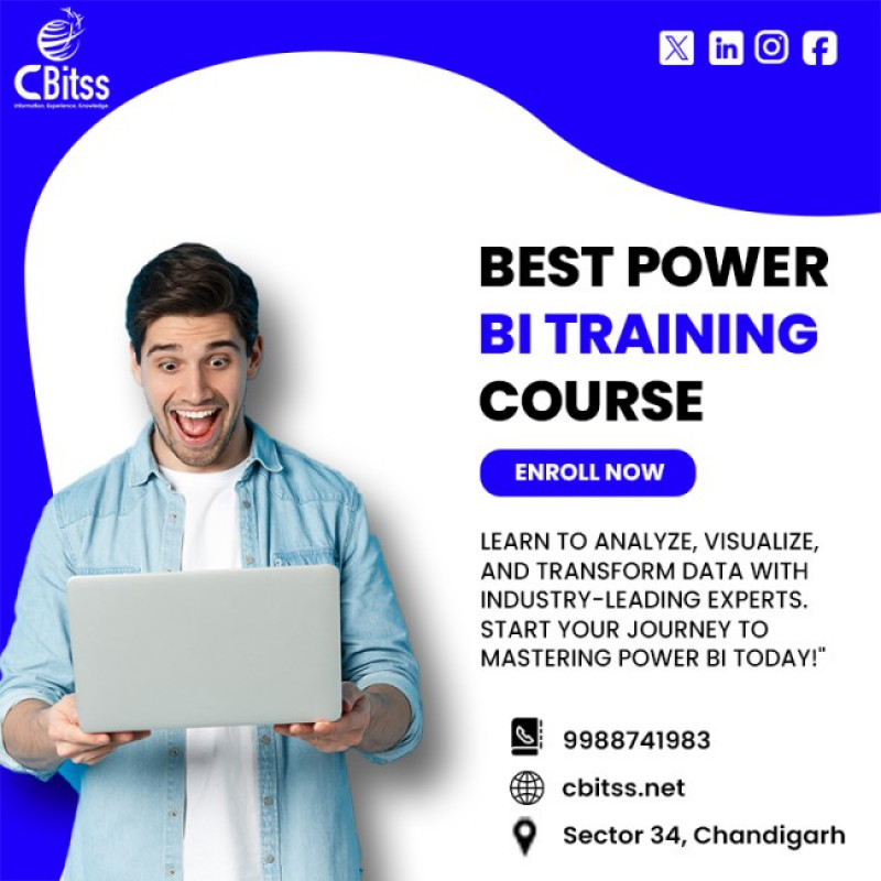 Best Power BI Training Course in Chandigarh | Learn Data Visualization & BI: 