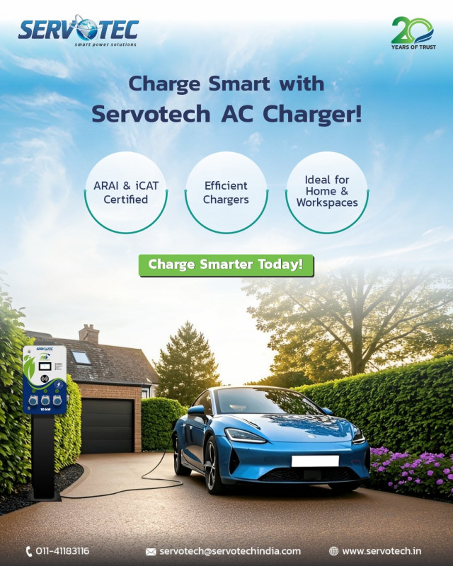 Servotech AC Charger: 