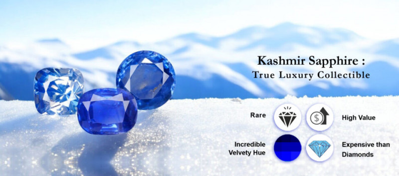 Kashmir Sapphire: True Luxury Collectible: 