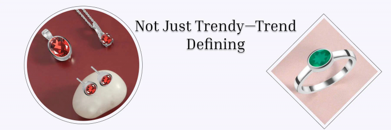 The Top 5 Vibrant and Distinct Jewelry Trends for Women in the USA in 2025: 