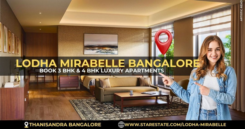 Luxury Apartments In Bangalore - Lodha Mirabelle Bangalore: 