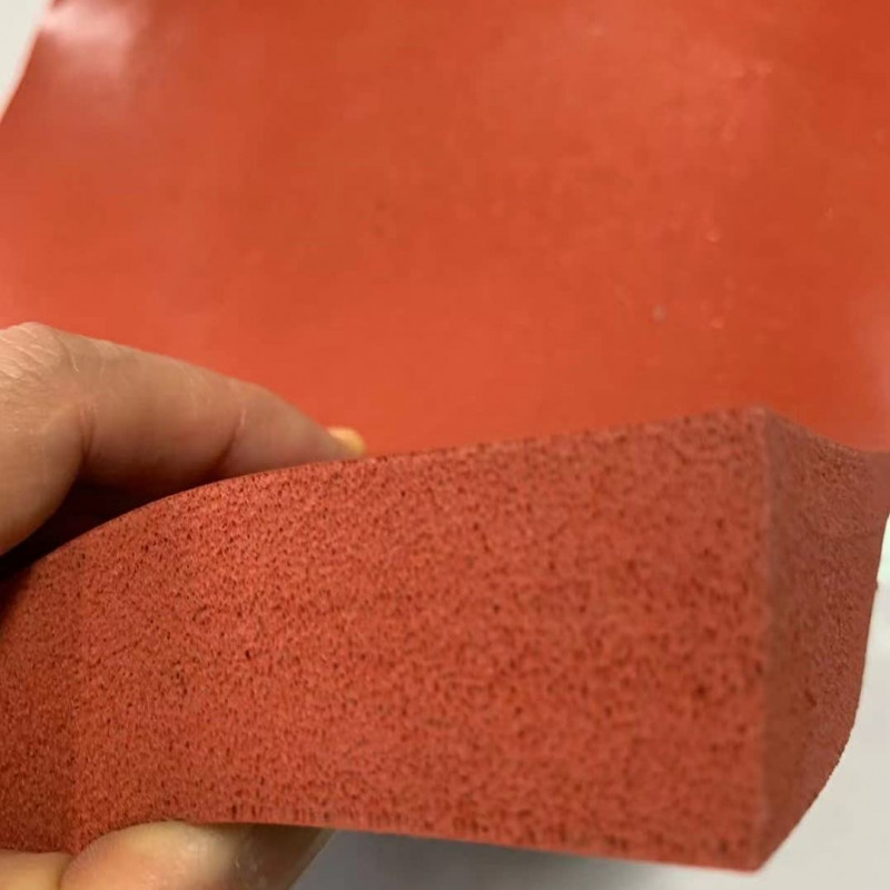High-temperature silicone foam: 