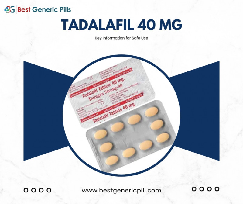 Tadalafil 40 mg | Trusted Wellness Support with Expert Guidance