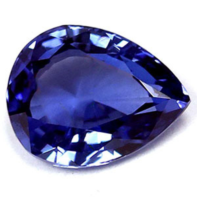Pear Shaped Sapphire in Heirloom Grade at GemsNY: 