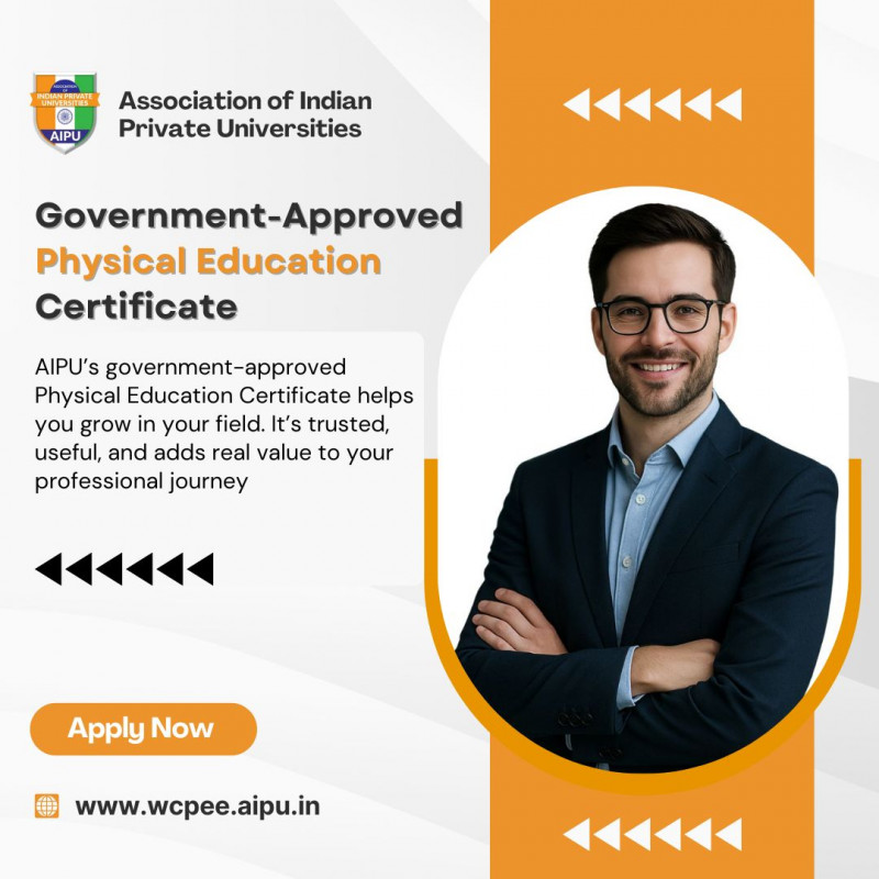 Build Your Career with a Government-Approved Physical Education Certificate: 