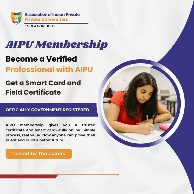 AIPU – Trusted Online Certification for Indian Professionals: 