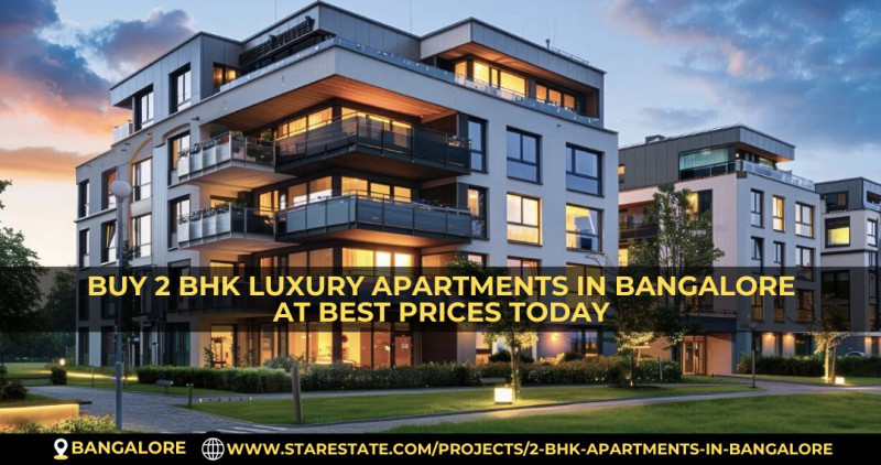 Buy 2 BHK Luxury Apartments In Bangalore At Best Prices Today: 