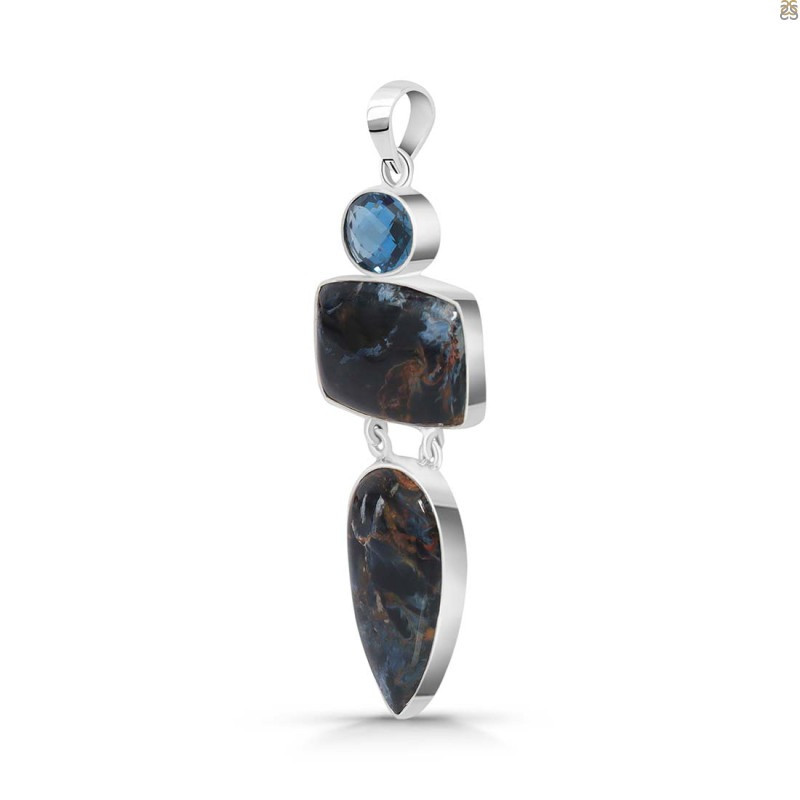 Mystical Elegance: Discover the Power of Pietersite Pendants: 
