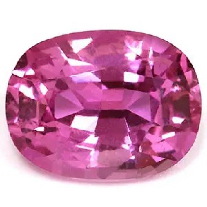 Oval Shaped Pink Sapphire Stone Available at GemsNY: 