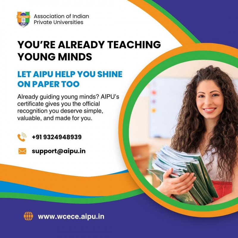 You’re Already Teaching Young Minds Let AIPU Help You Shine on Paper Too: 